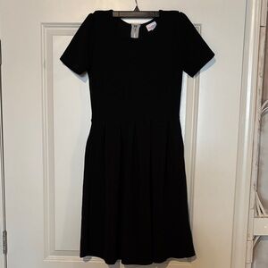 LuLaRoe Amelia Classic Black Dress